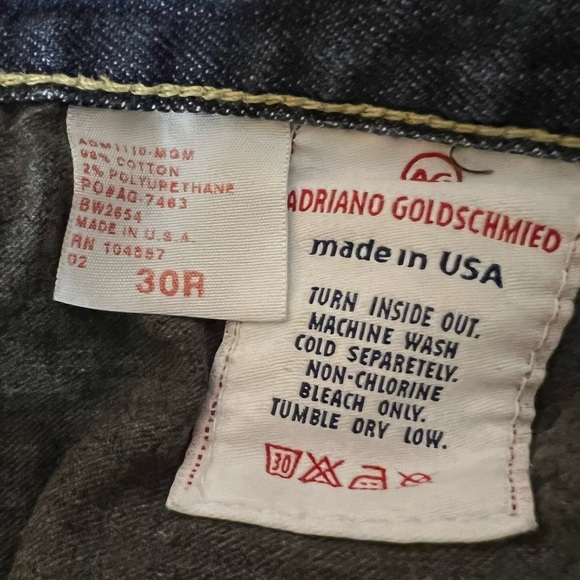 Adriano Goldschmied Stilt Entourage Skinny Light Medium Wash Jeans - Picture 9 of 9